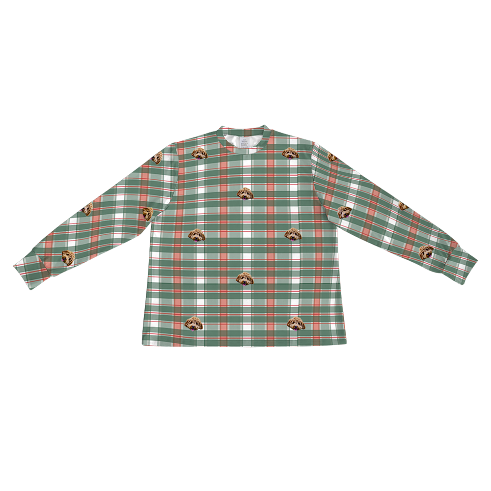 FlannelLongSleevePajamaShirt