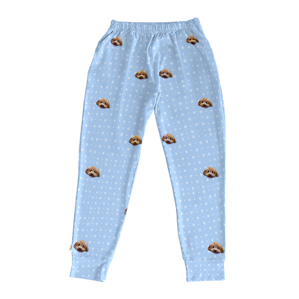 SnowflakesJoggerPajamaPants