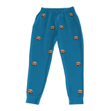 SolidBlueJoggerPajamaPants