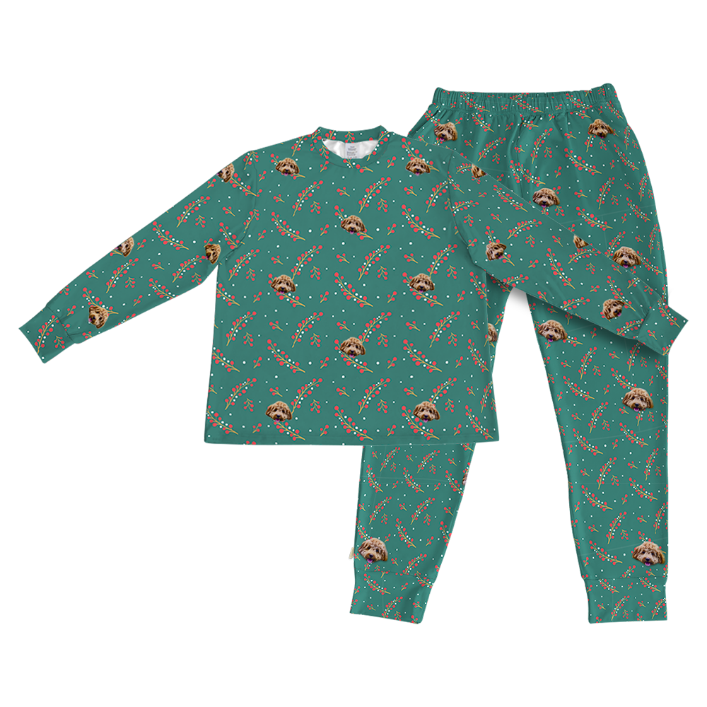 BerriesPajamaSet(Shirt&Joggers)