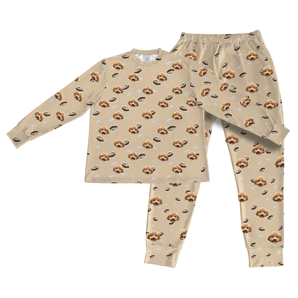 EspressoMartinisPajamaSet(Shirt&amp;Pants)1Pet