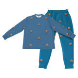 SolidBluePajamaSet(Shirt&Joggers)