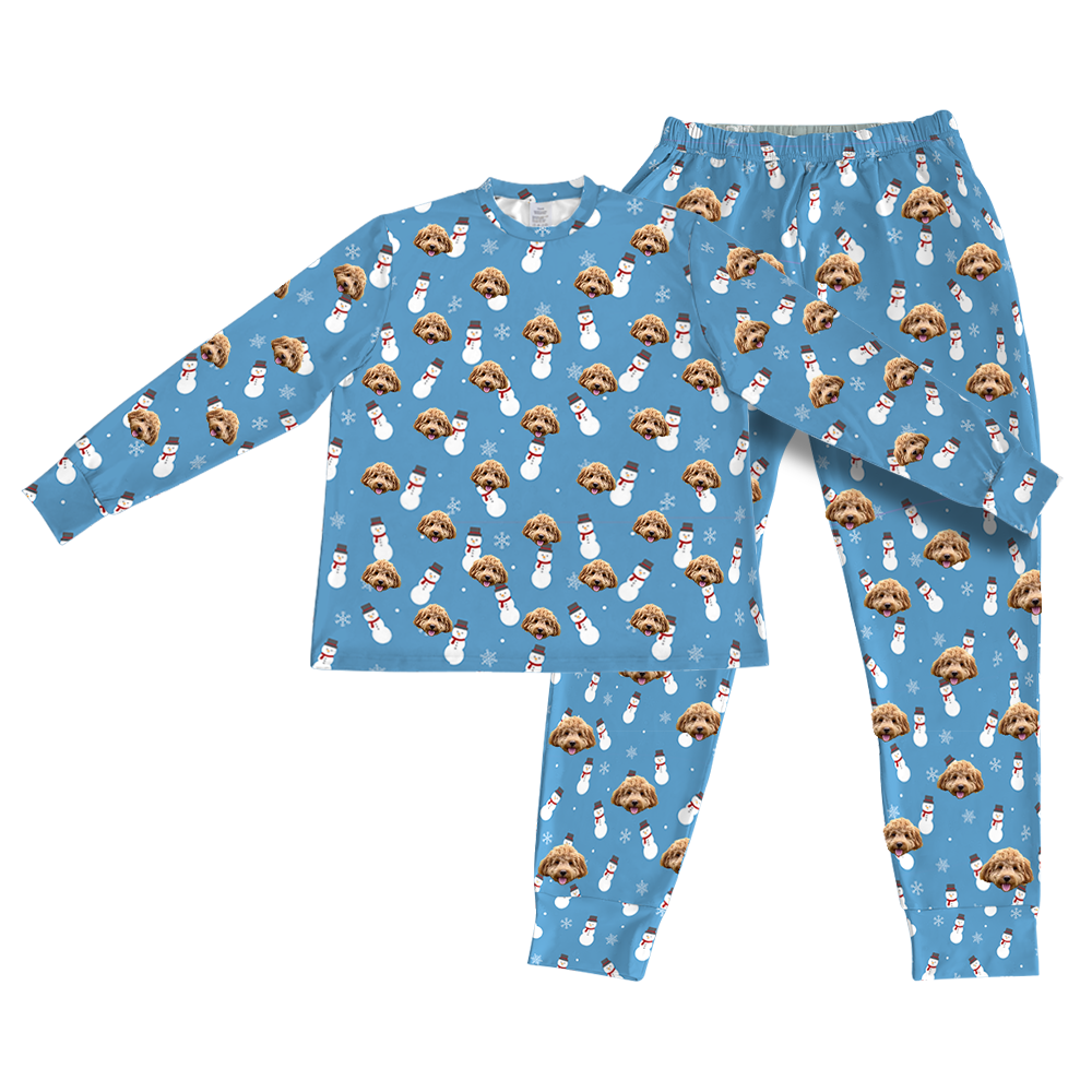 SnowmenPajamaSet(Shirt&Joggers)