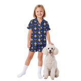 Kids Wonder Woman Pajamas with Your Pet's Face