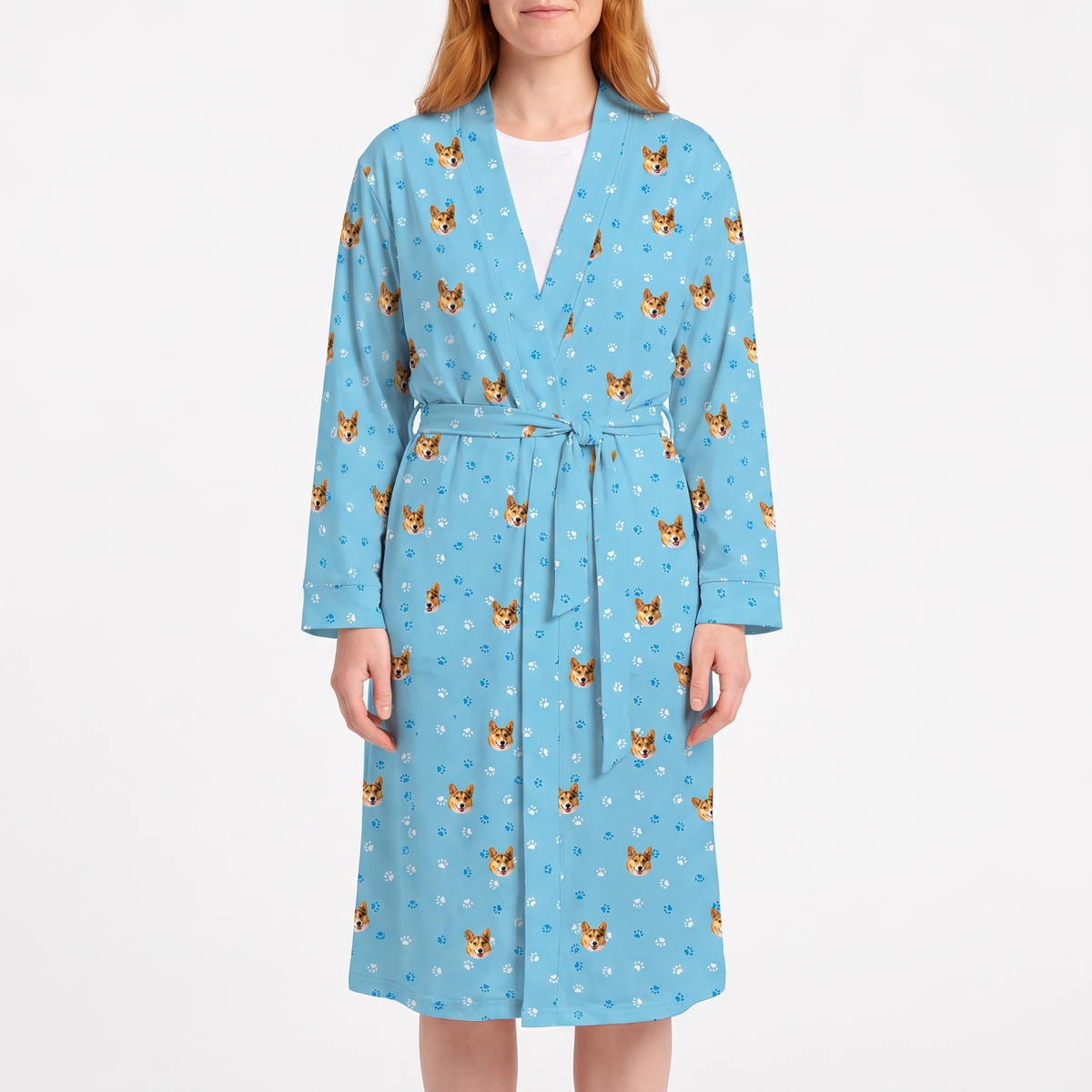 Pyjama boutonné adulte court