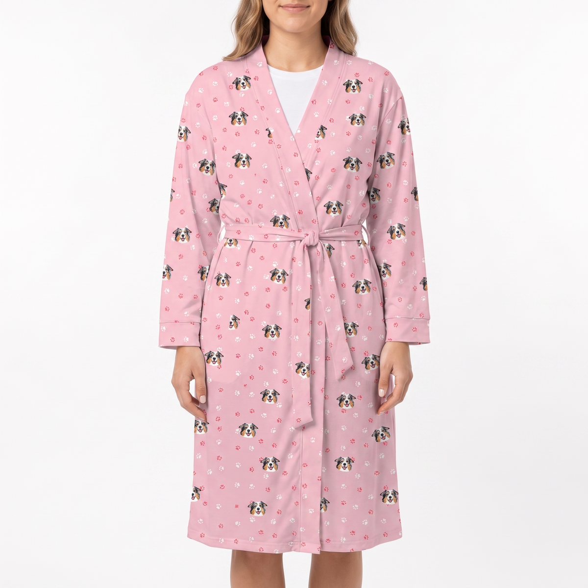 Pyjama boutonné adulte court