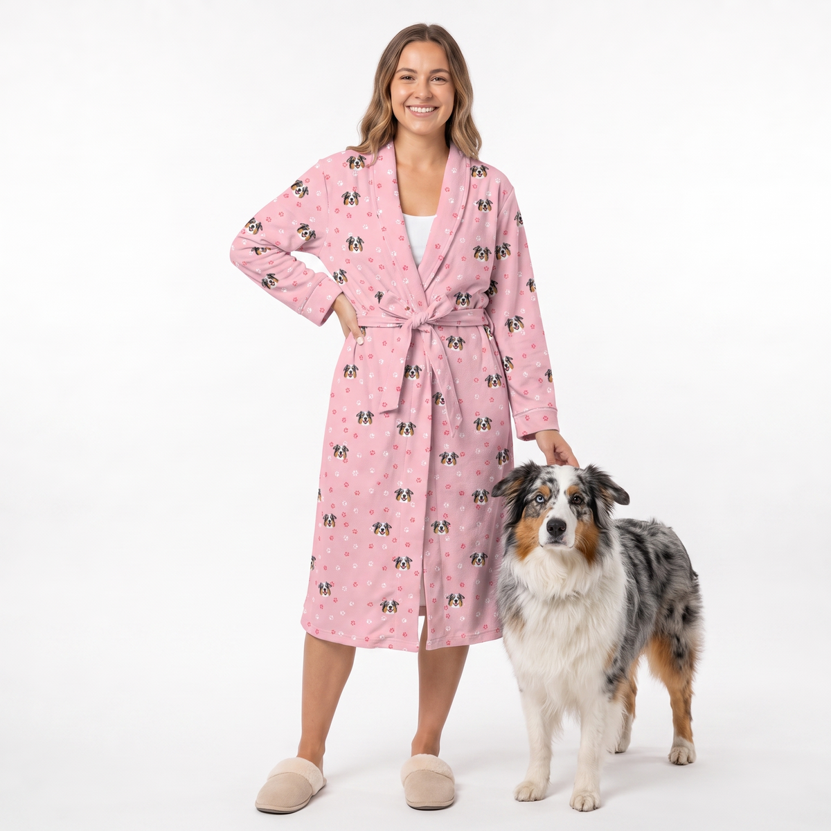 Pyjama boutonné adulte court
