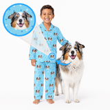 Kids Custom Pet Face Pajamas