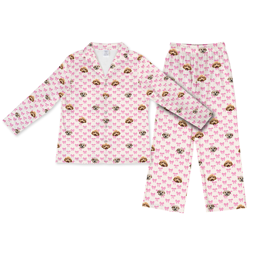 BowsPajamaSet(Shirt&amp;Pants)2Pets