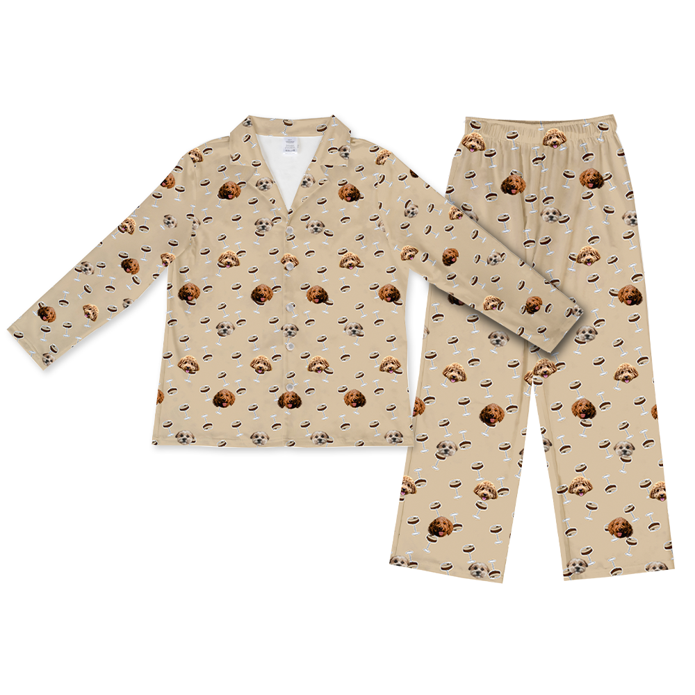 EspressoMartinisPajamaSet(Shirt&amp;Pants)3Pets