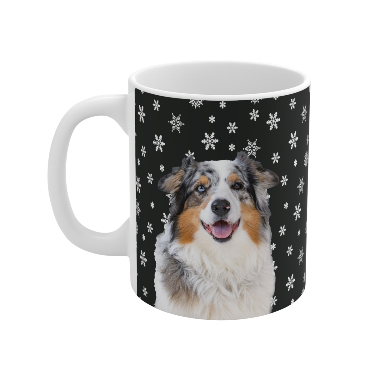 BlackandWhiteSnowflakesImageCutOut