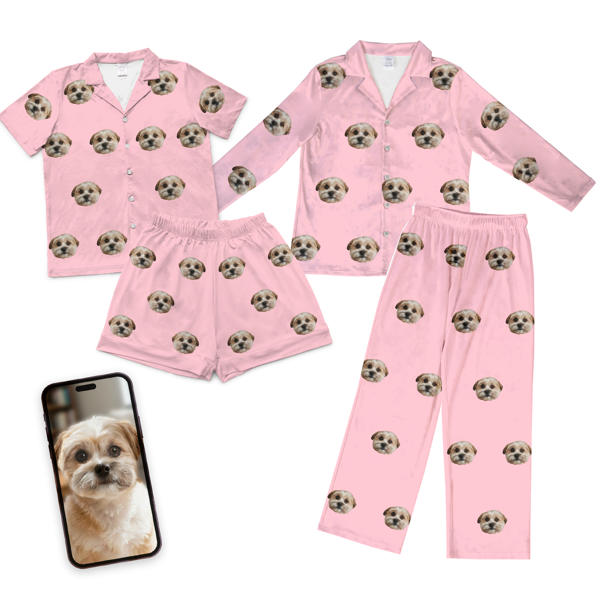 Pyjamas pour animaux de compagnie personnalisés