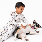 Kids Custom Pet Face Jogger Pajamas
