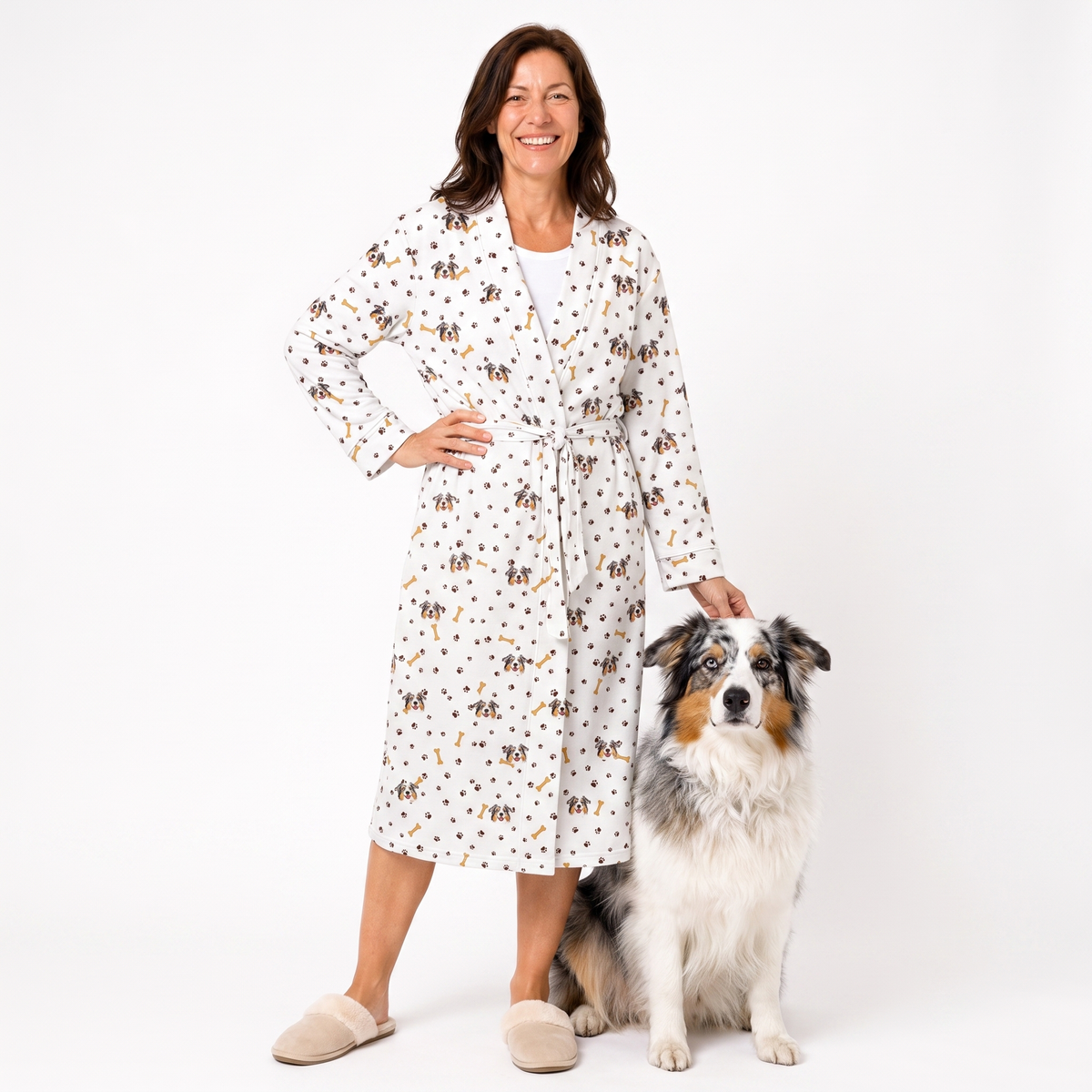 Custom Pet Face Robe | Cuddle Clones