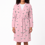 Adult Custom Pet Face Robes - Pink Dream