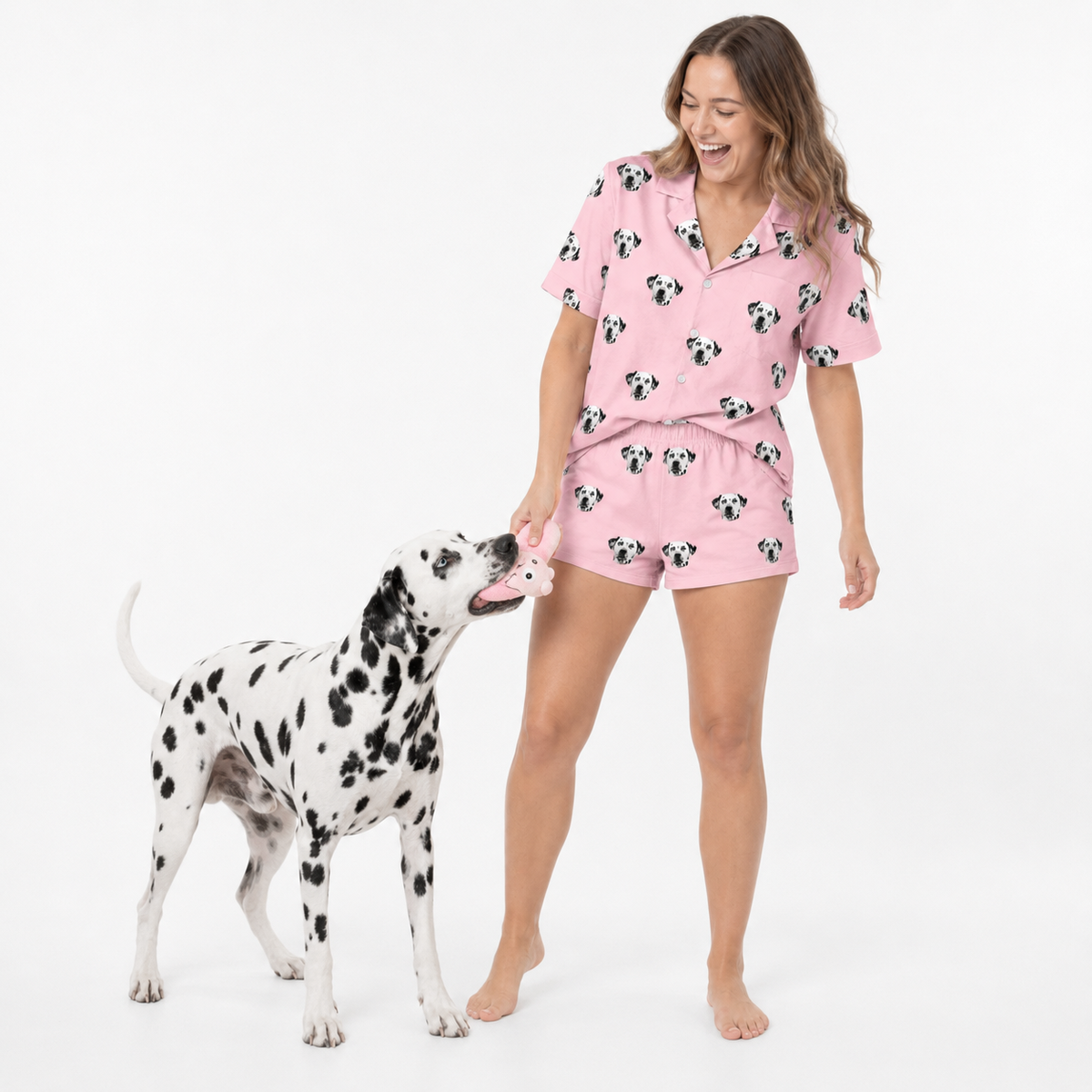 Adult Custom Pet Face Pajamas