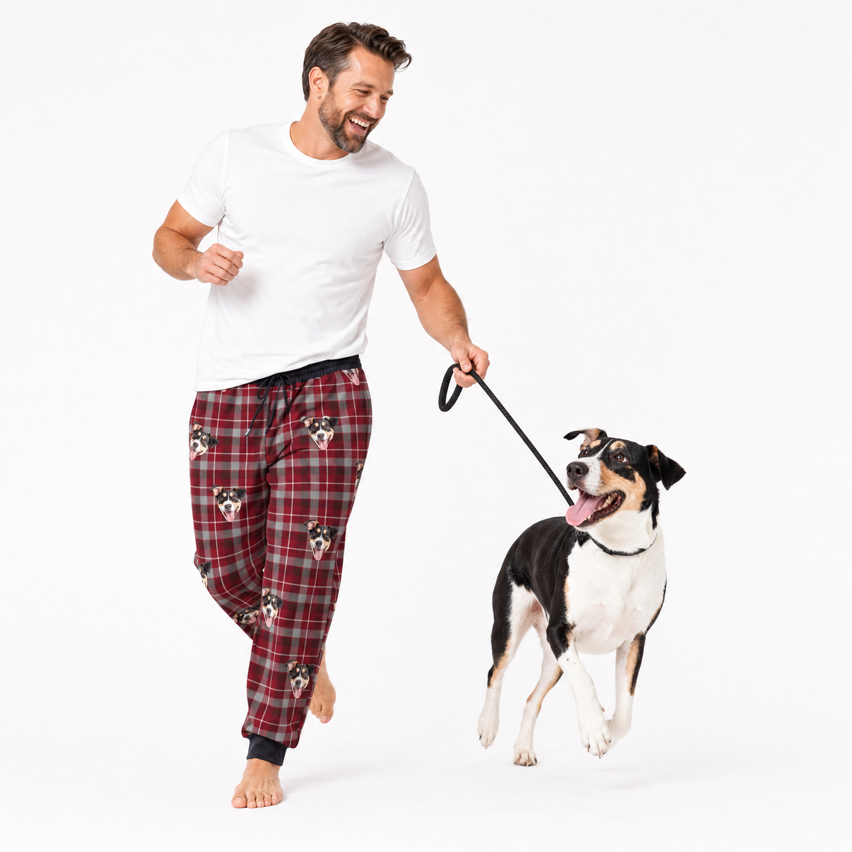 Pyjama boutonné adulte long