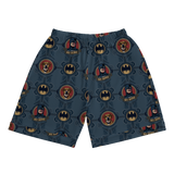 Children's shorts with batman pattern on a white background