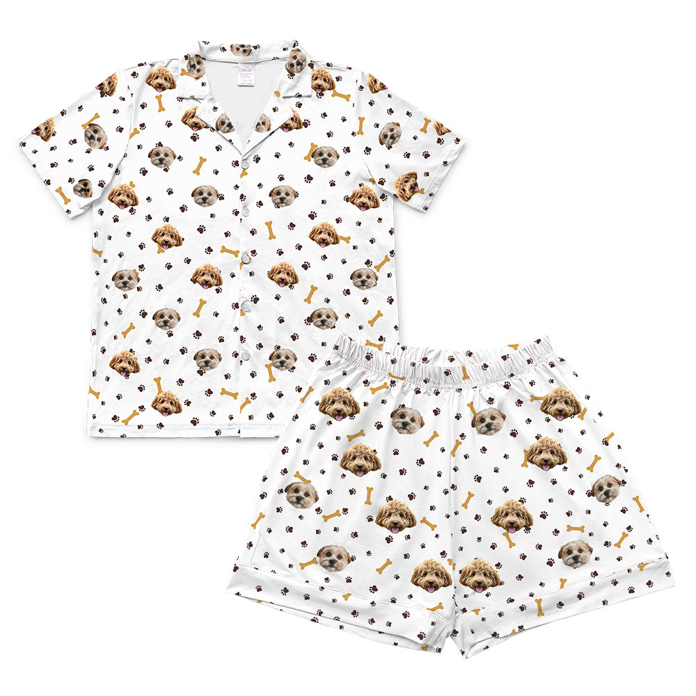 PawsandBonesPajamaSet(Shirt&Shorts)2Pets