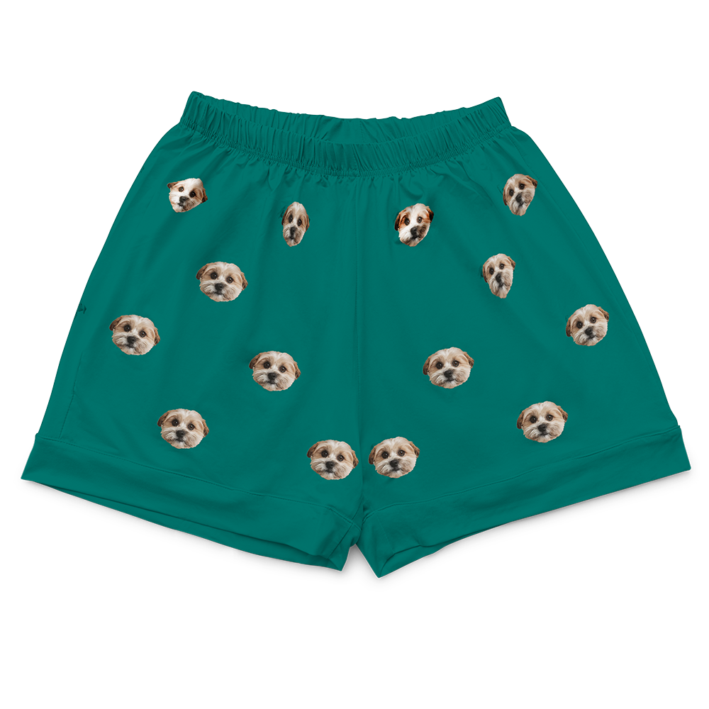 SolidGreenPajamaShorts($33.99)