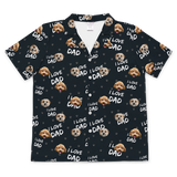 ILoveDadShortSleevePajamaShirt2Pets