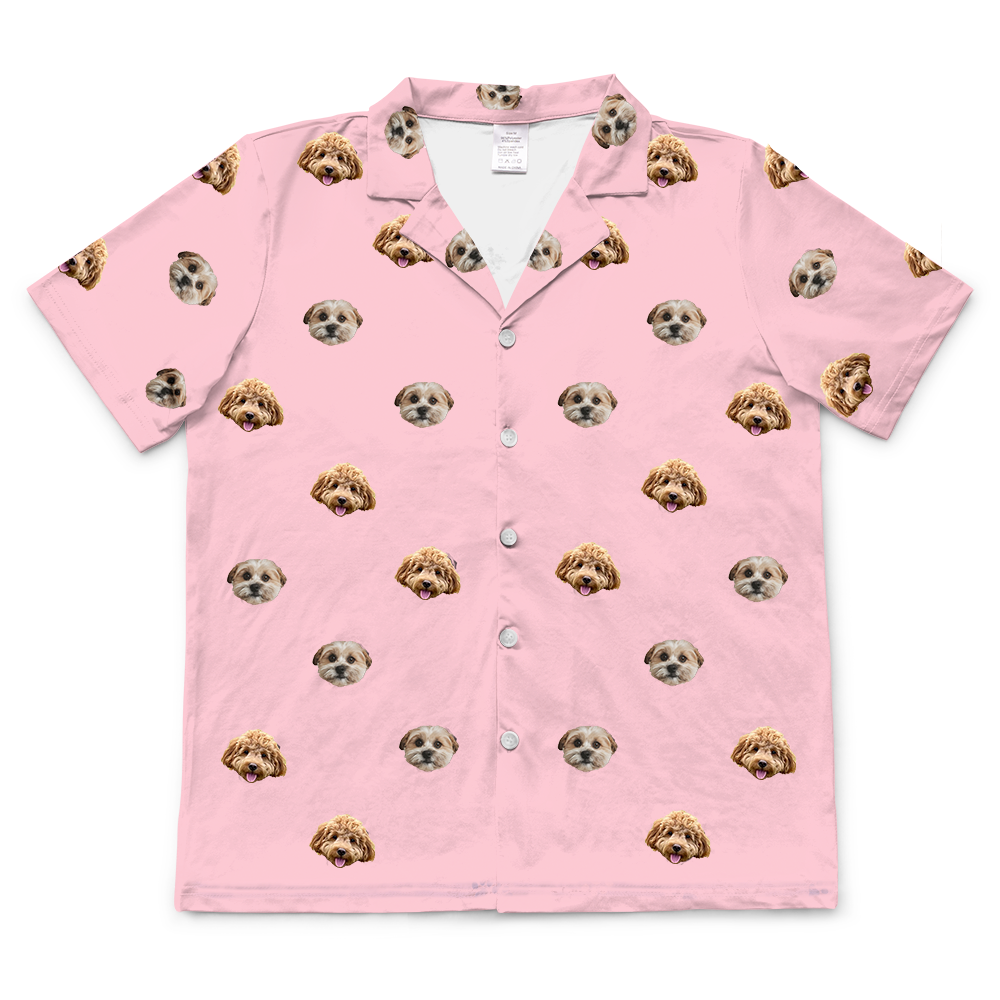 PinkDreamShortSleevePajamaShirtOnly2Pets