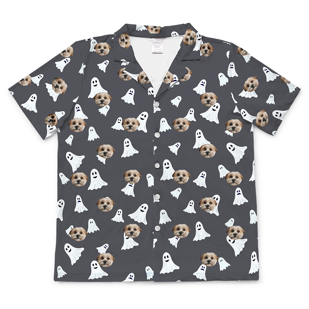 GhostsShortSleevePajamaShirt