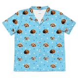 LightBluePawsShortSleevePajamaShirt3Pets