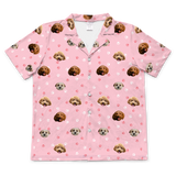 LightPinkPawsShortSleevePajamaShirt3Pets
