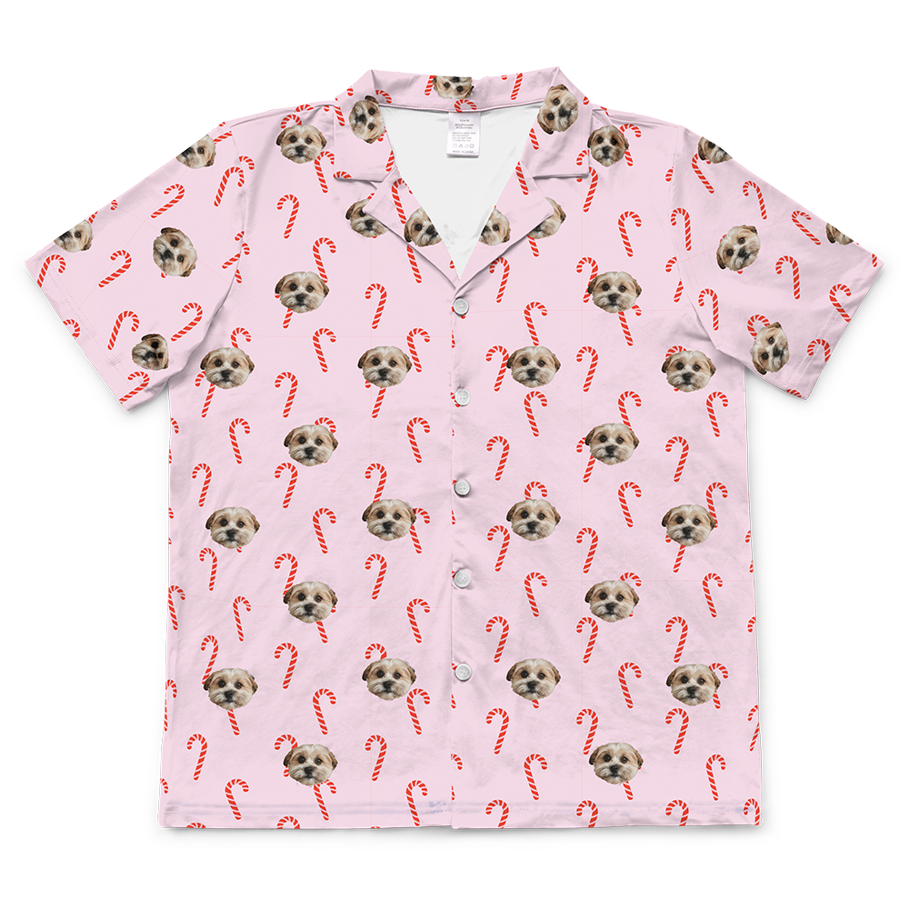 CandyCanesShortSleevePajamaShirt($33.99)