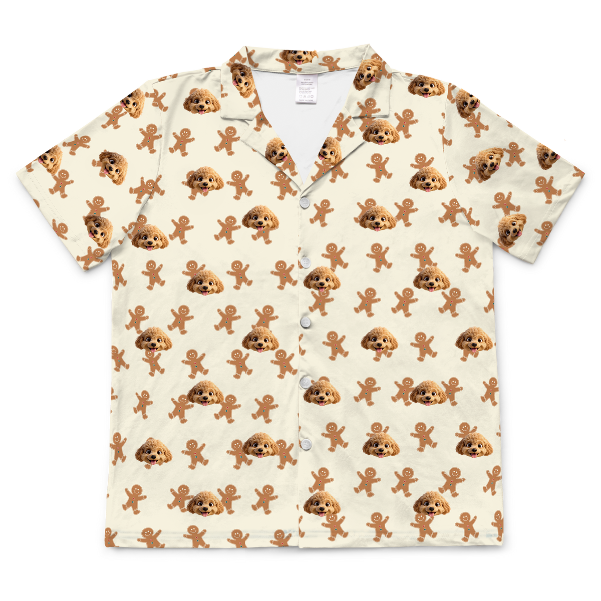 GingerbreadShortSleevePajamaShirt