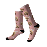 pink cute socks ilovemom