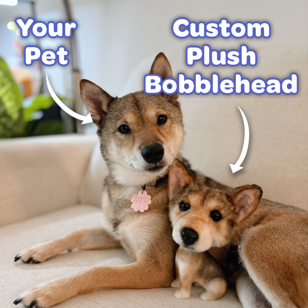 Your Pet: Custom Plush Bobblehead