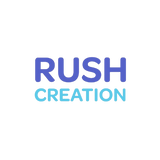 Plush Rush Creation logo. Highlight your rush orders or custom plush projects with this eye-catching design.
