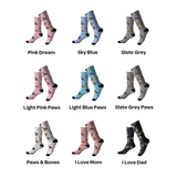 Customized Pet Socks - 2 Pets
