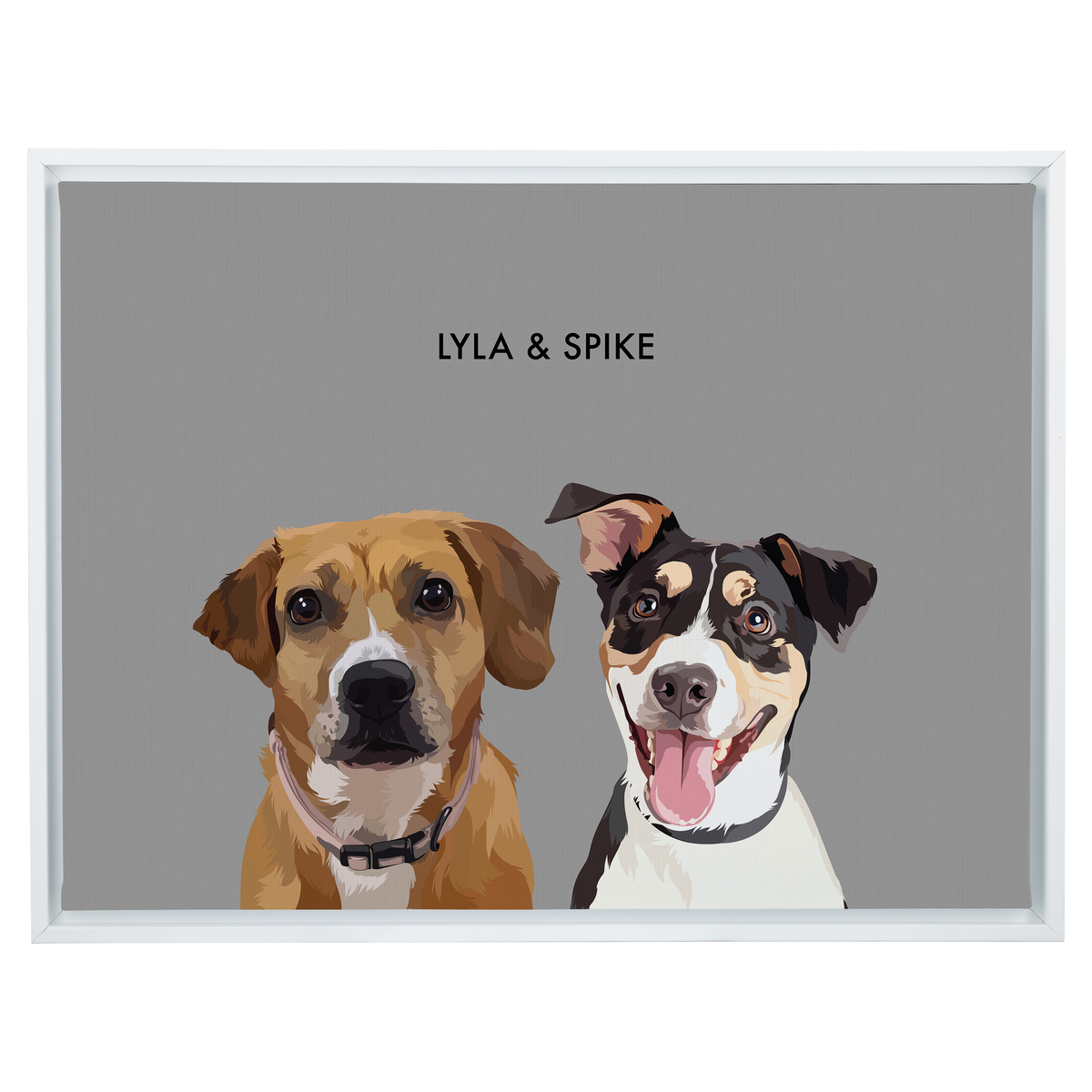 Gray18"x24"CanvasFrameWhite