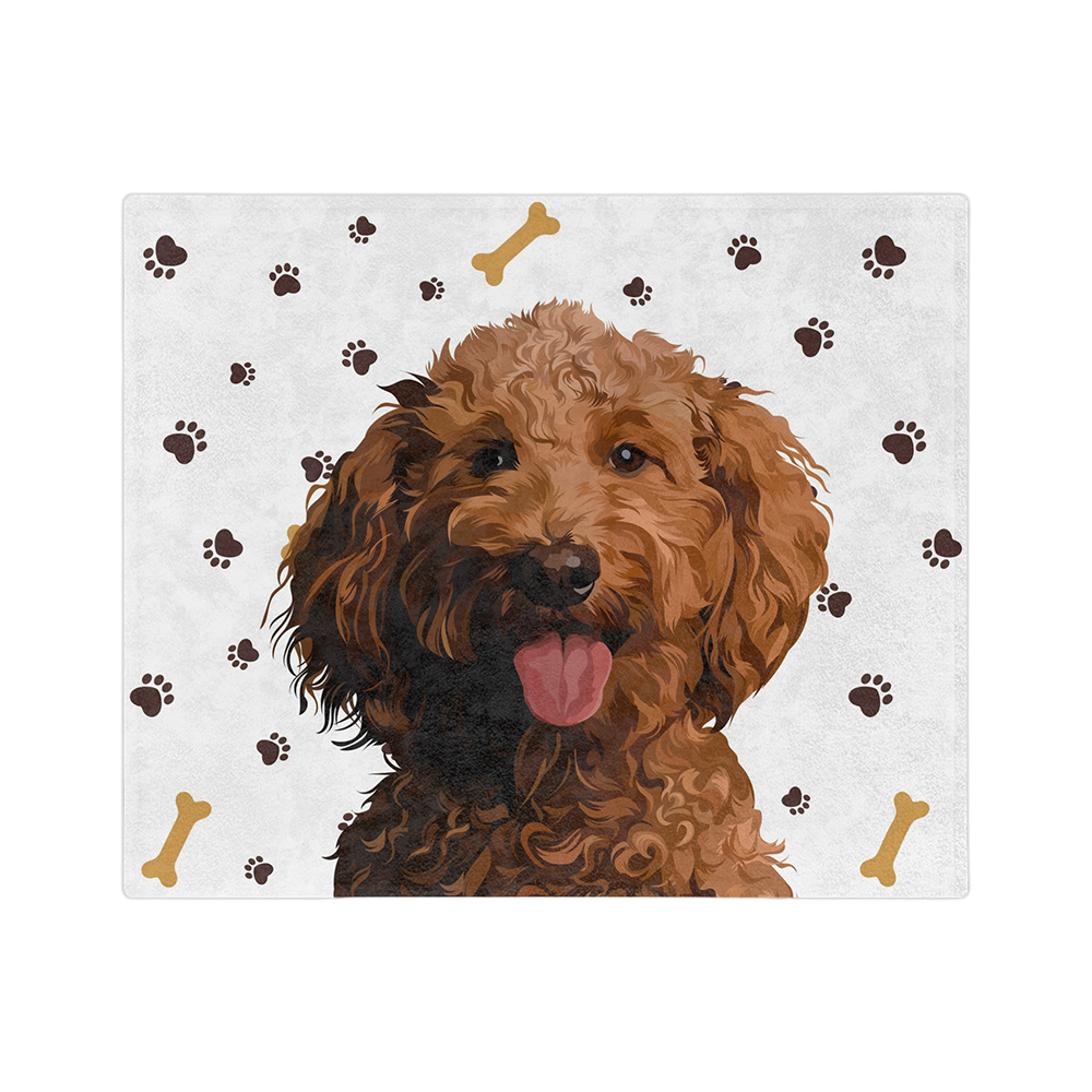 Custom Pet Blanket Create a Unique Personalized Pet Blanket of Your Best Friend Cuddle Clones
