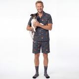 Men's Batman Pajamas with Your Pet's Face
