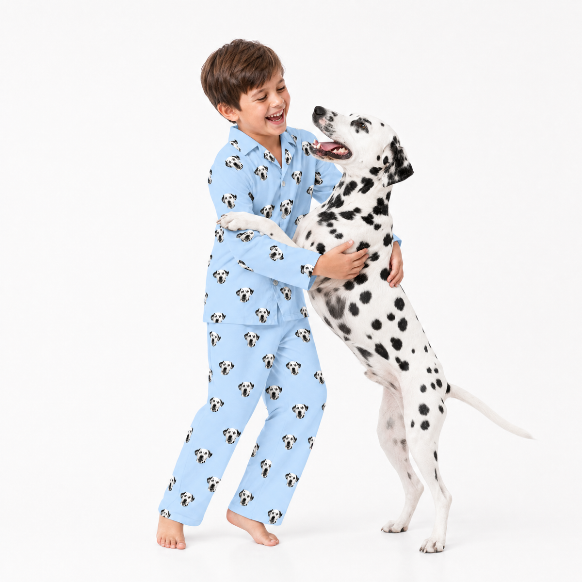 Kids Custom Pet Face Pajamas