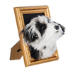 Custom Framed Plush Pet Portrait