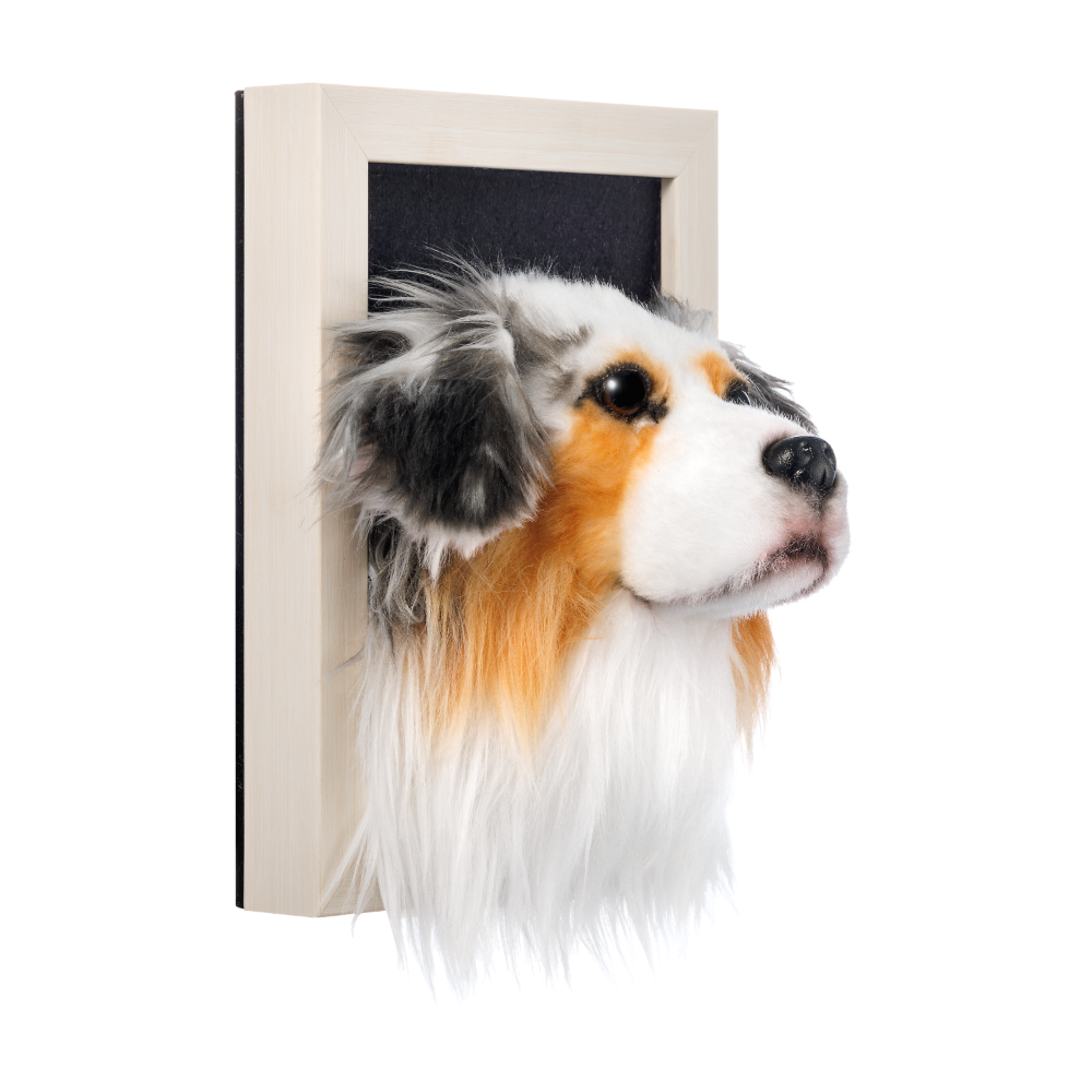 Custom Framed Plush Pet Portrait