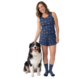 Wonder Woman Tank Top Pajama Set with Your Pet’s Face
