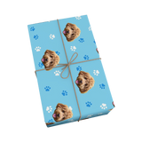 Customized Pet Face Wrapping Paper - 1 Pet