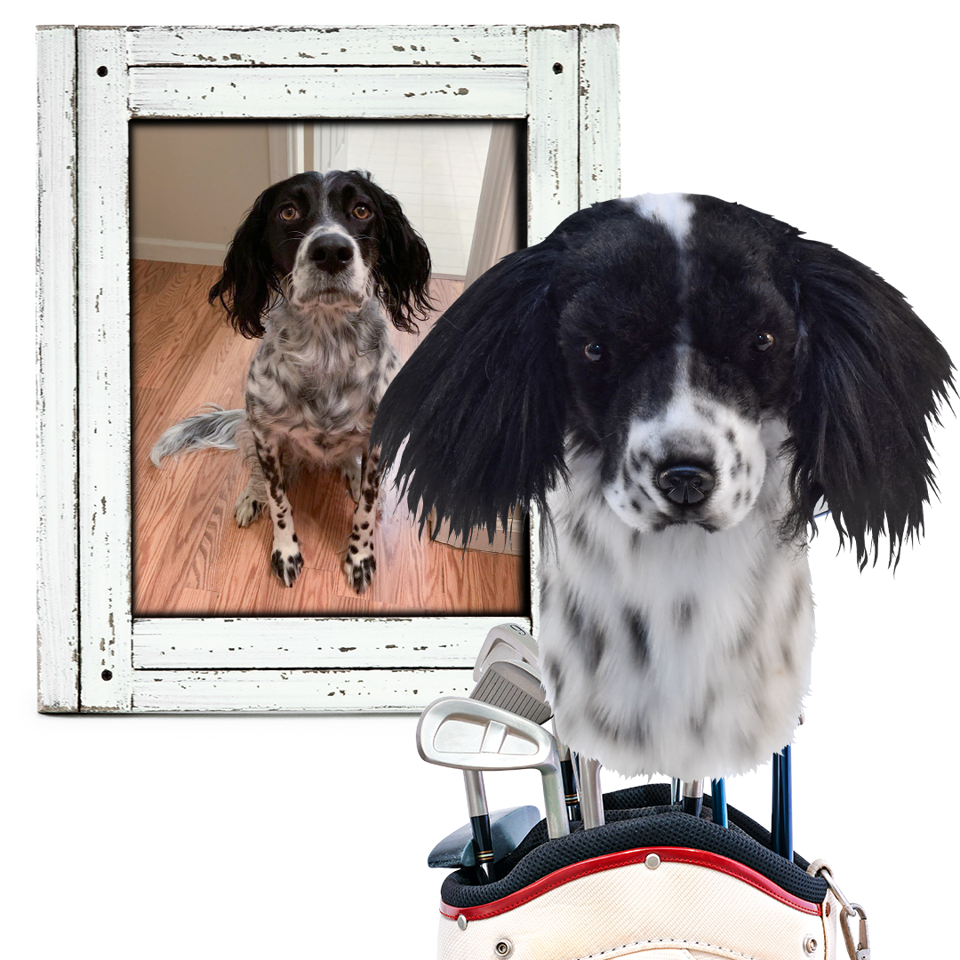 Custom Golf Headcovers Handcrafted Custom Dog, Cat or Pet Head Covers